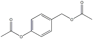 4-Acetoxybenzyl Acetate Structure