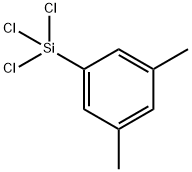 3,5-二甲苯基三氯硅烷, 2942-84-9, 结构式