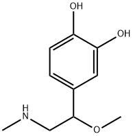 4-(1-甲氧基-2-(甲基氨基)乙基)-1,2-苯二醇 结构式