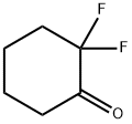 2,2-Difluorocyclohexanone,29548-93-4,结构式