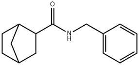 N-benzylbicyclo[2.2.1]heptane-2-carboxamide 化学構造式