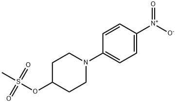 1-(4-nitrophenyl)piperidin-4-yl methanesulfonate Structure