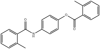 304665-47-2 4-{[(2-methylphenyl)carbonyl]amino}phenyl 2-methylbenzoate