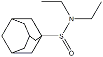 N,N-diethyl-1-adamantanesulfinamide Structure