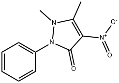 1,5-dimethyl-4-nitro-2-phenyl-1,2-dihydro-3H-pyrazol-3-one Structure