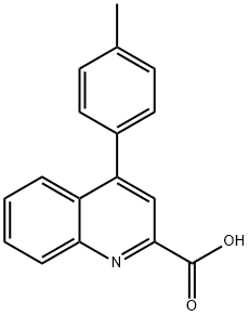 4-(p-Tolyl)quinoline-2-carboxylic acid Structure