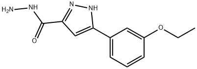 3-(3-ethoxyphenyl)-1H-pyrazole-5-carbohydrazide|