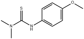 1,1-DIMETHYL-3-(4-METHOXYPHENYL)-2-THIOUREA Struktur