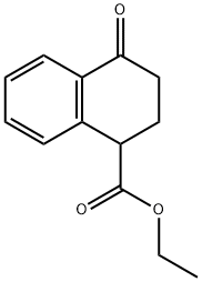 ethyl 4-oxo-1,2,3,4-tetrahydronaphthalene-1-carboxylate Structure