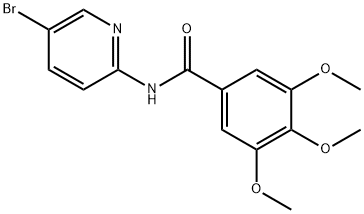 N-(5-bromopyridin-2-yl)-3,4,5-trimethoxybenzamide Structure