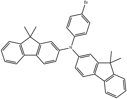 313050-71-4 4-溴-<I>N</I>,<I>N</I>-二(9,9-二甲基-9<I>H</I>-芴-2-基)苯胺