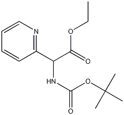 313490-90-3 Ethyl 2-((tert-butoxycarbonyl)amino)-2-(pyridin-2-yl)acetate