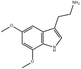 2-(5,7-dimethoxy-indol-3-yl)-ethylamine Structure
