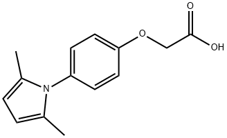 2-[4-(2,5-dimethyl-1H-pyrrol-1-yl)phenoxy]Acetic acid,313701-94-9,结构式