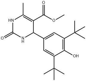 methyl 4-(3,5-di-tert-butyl-4-hydroxyphenyl)-6-methyl-2-oxo-1,2,3,4-tetrahydropyrimidine-5-carboxylate|
