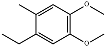 1-Ethyl-4,5-dimethoxy-2-methylbenzene 化学構造式