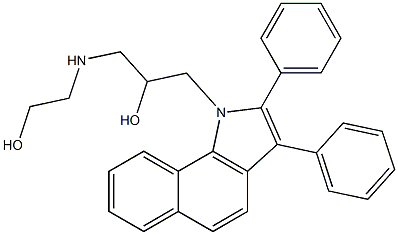 315247-63-3 1-(2,3-diphenyl-1H-benzo[g]indol-1-yl)-3-[(2-hydroxyethyl)amino]propan-2-ol