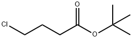 tert-Butyl 4-chlorobutanoate 化学構造式