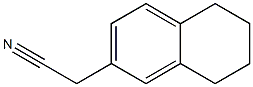 2-Naphthaleneacetonitrile, 5,6,7,8-tetrahydro- 结构式