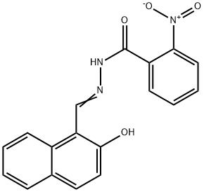 N'-[(E)-(2-hydroxynaphthalen-1-yl)methylidene]-2-nitrobenzohydrazide Structure