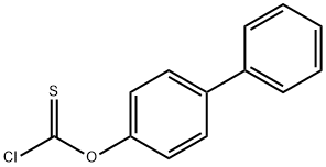 biphenyl-4-yl chlorothioformate Struktur