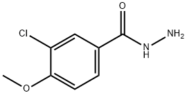 3-Chloro-4-Methoxybenzohydrazide Structure