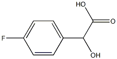 (R)-4-FLUOROMANDELIC ACID,32222-45-0,结构式