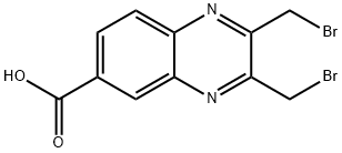 6-QUINOXALINECARBOXYLIC ACID, 2,3-BIS(BROMOMETHYL)-,32602-11-2,结构式
