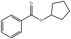CYCLOPENTYL BENZOATE 化学構造式