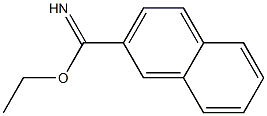2-Naphthalenecarboximidic acid, ethyl ester
