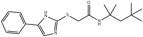 328280-10-0 2-[(5-phenyl-1H-imidazol-2-yl)sulfanyl]-N-(2,4,4-trimethylpentan-2-yl)acetamide