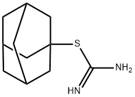 adamantan-1-yl carbamimidothioate 化学構造式