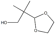 2-(1,3-dioxolan-2-yl)-2-methylpropan-1-ol Structure