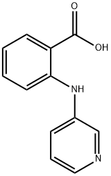 2-(3-pyridinylamino)benzoic acid Structure