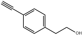 2-(4-ethynylphenyl)ethanol Struktur