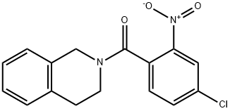 (4-chloro-2-nitrophenyl)(3,4-dihydroisoquinolin-2(1H)-yl)methanone Structure