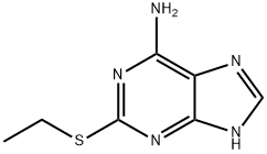 2-ETHYLTHIOADENINE 结构式