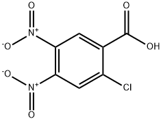 2-Chloro-4,5-dinitro-benzoic acid Struktur