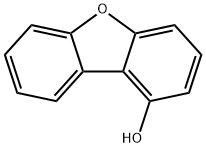 1-Hydroxydibenzofuran 化学構造式