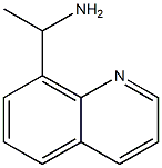1-(QUINOLIN-8-YL)ETHAN-1-AMINE Structure