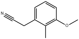 2-(3-methoxy-2-methylphenyl)acetonitrile Struktur