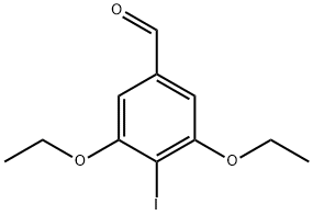 3,5-二乙氧基-4-碘苯甲醛, 338454-05-0, 结构式