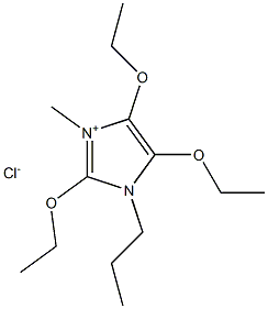 氯化 1-(丙基三乙氧基)-3-甲基咪唑 结构式