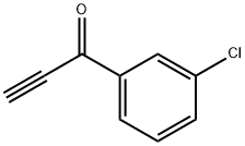 1-(3-Chlorophenyl)prop-2-yn-1-one Structure