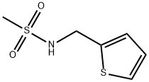 N-(噻吩-2-基甲基)甲磺酰胺, 339018-33-6, 结构式