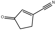 3-oxocyclopent-1-enecarbonitrile Structure