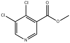 4,5-Dichloro-3-pyridinecarboxylic acid methyl ester Structure