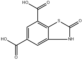 2-hydroxybenzo[d]thiazole-5,7-dicarboxylic acid Struktur