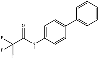 N-4-biphenylyl-2,2,2-trifluoroacetamide 结构式