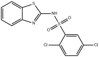 N-(1,3-benzothiazol-2-yl)-2,5-dichlorobenzenesulfonamide|